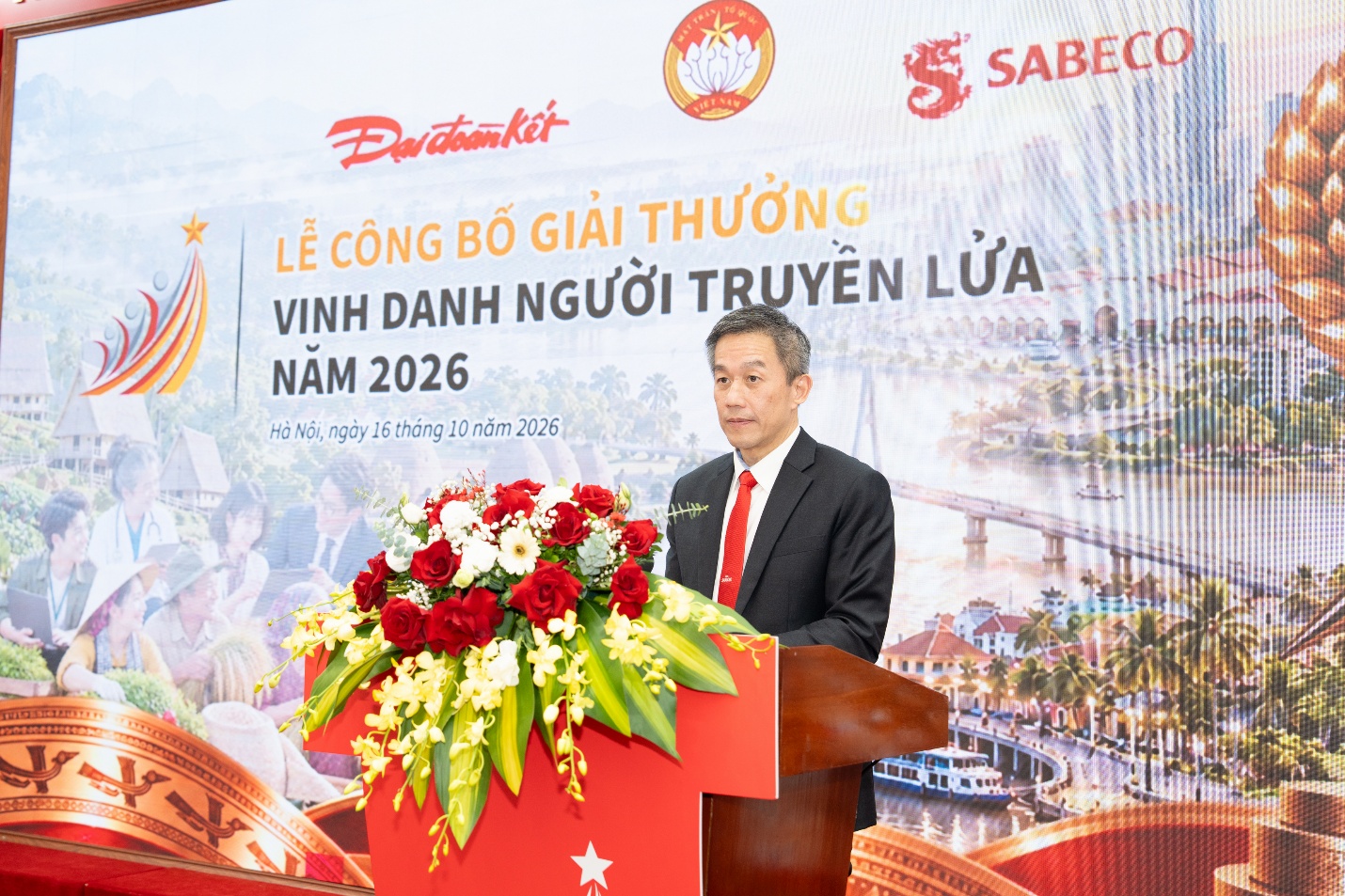 Mặt trận Tổ quốc Việt Nam v&agrave; SABECO c&ocirc;ng bố giải thưởng "Vinh danh Người truyền lửa" 2026 - Ảnh 3.