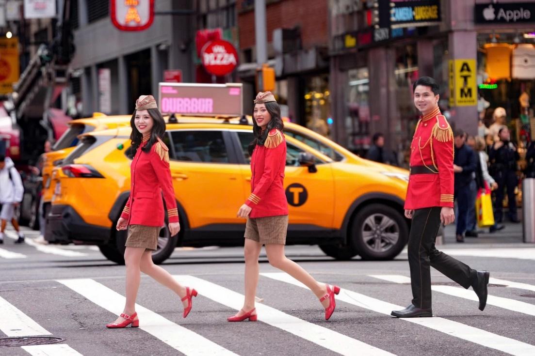 Những hình ảnh nổi bật của phi hành đoàn Vietjet tại New York- Ảnh 1.