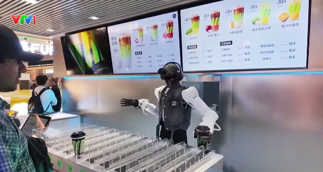 Nhà hàng robot độc đáo tại Bắc Kinh - Ảnh 1.