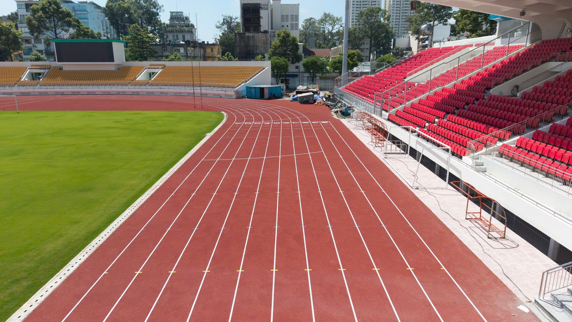 Sân Thống Nhất với diện mạo mới, chờ thêm khán đài B để trở lại với bóng đá Việt - Ảnh 15.