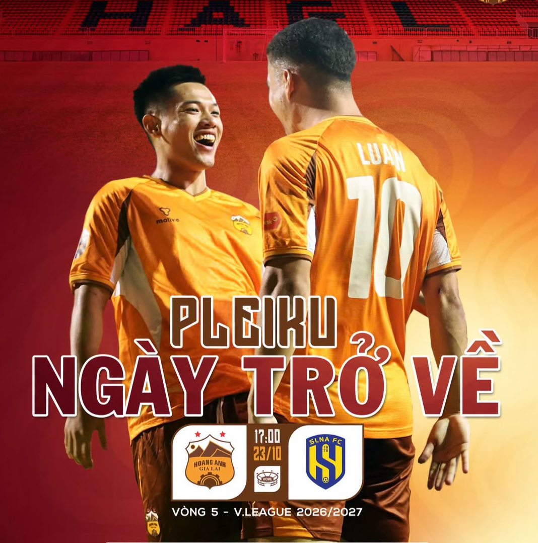 HAGL - SLNA: Phố Núi có ngăn được mạch bất bại (TRỰC TIẾP, 17h00 23/10, VTV6) - Ảnh 1.