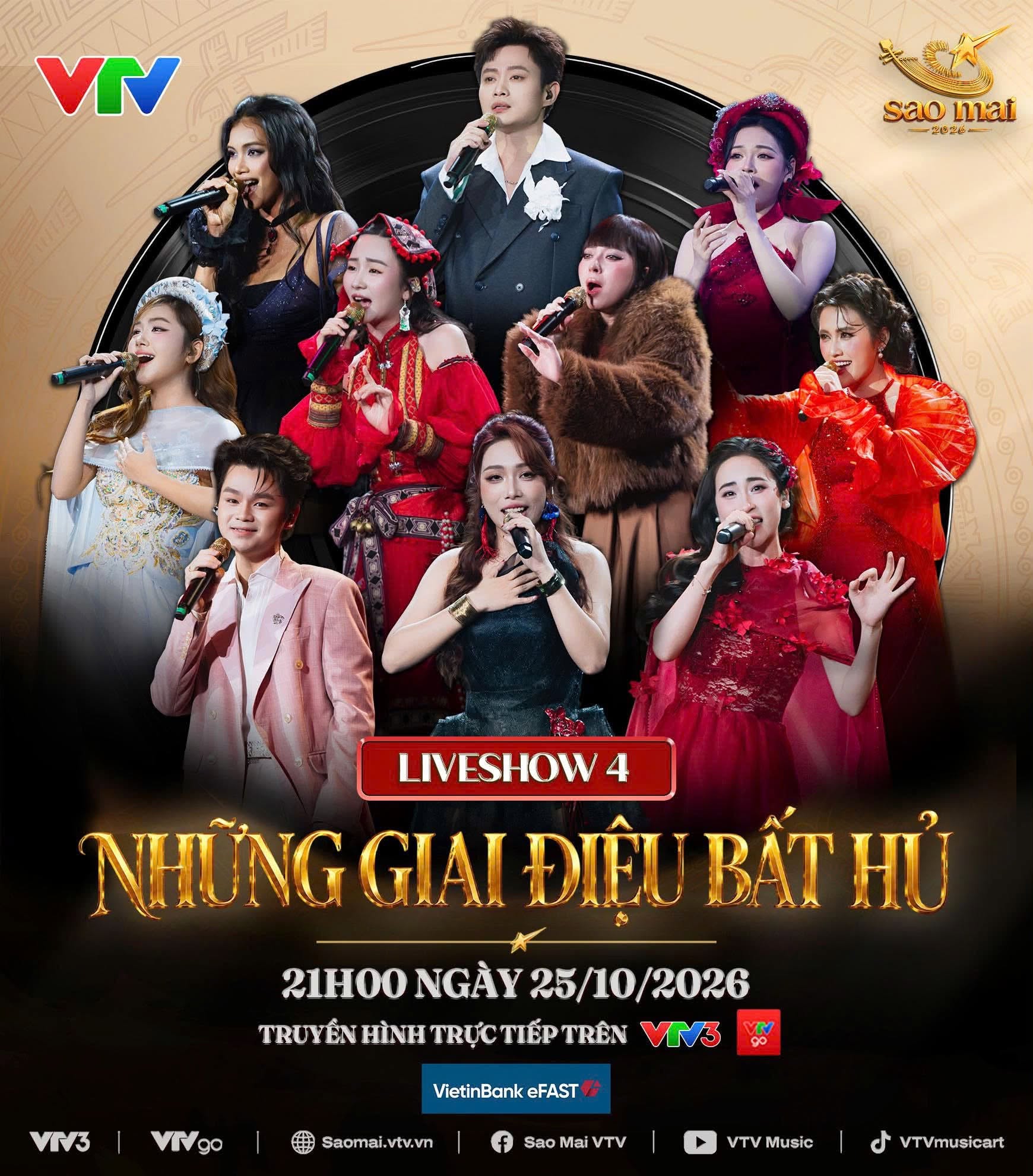 Sao Mai 2026: Liveshow 4 trở lại với những giai điệu vượt thời gian - Ảnh 2.