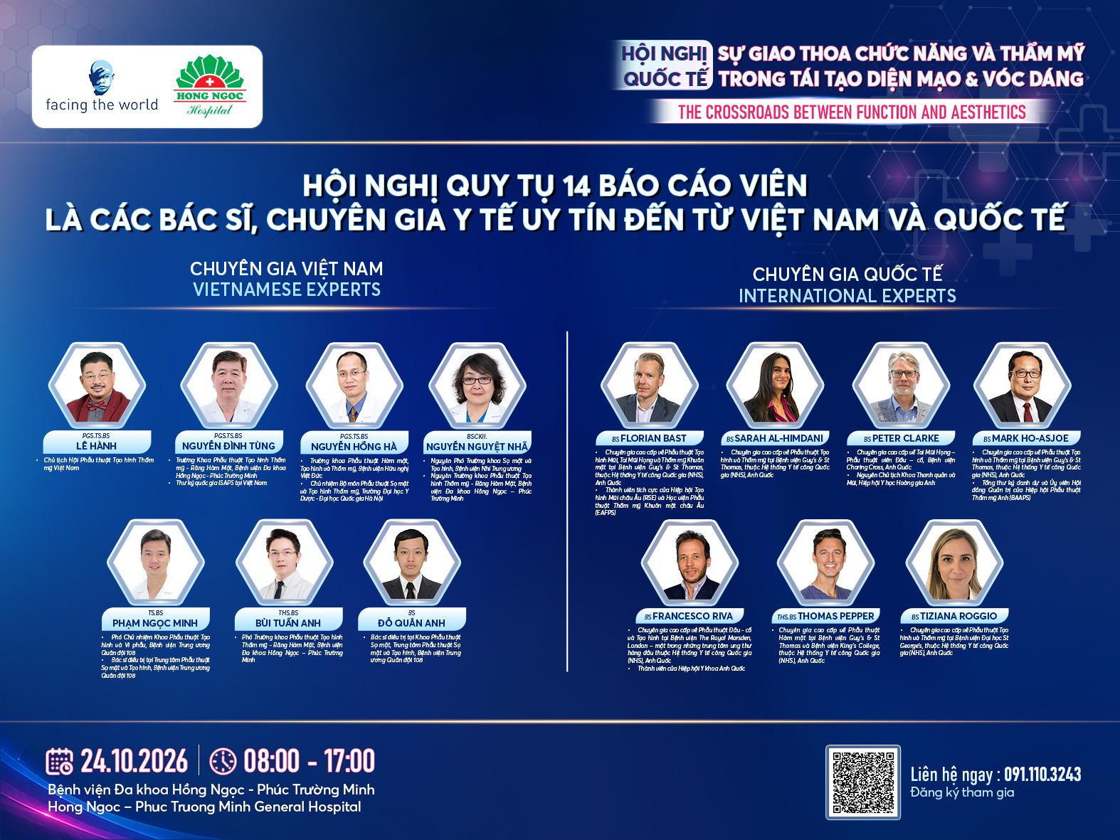Hội nghị Quốc tế về sự giao thoa chức năng và thẩm mỹ- Ảnh 1.