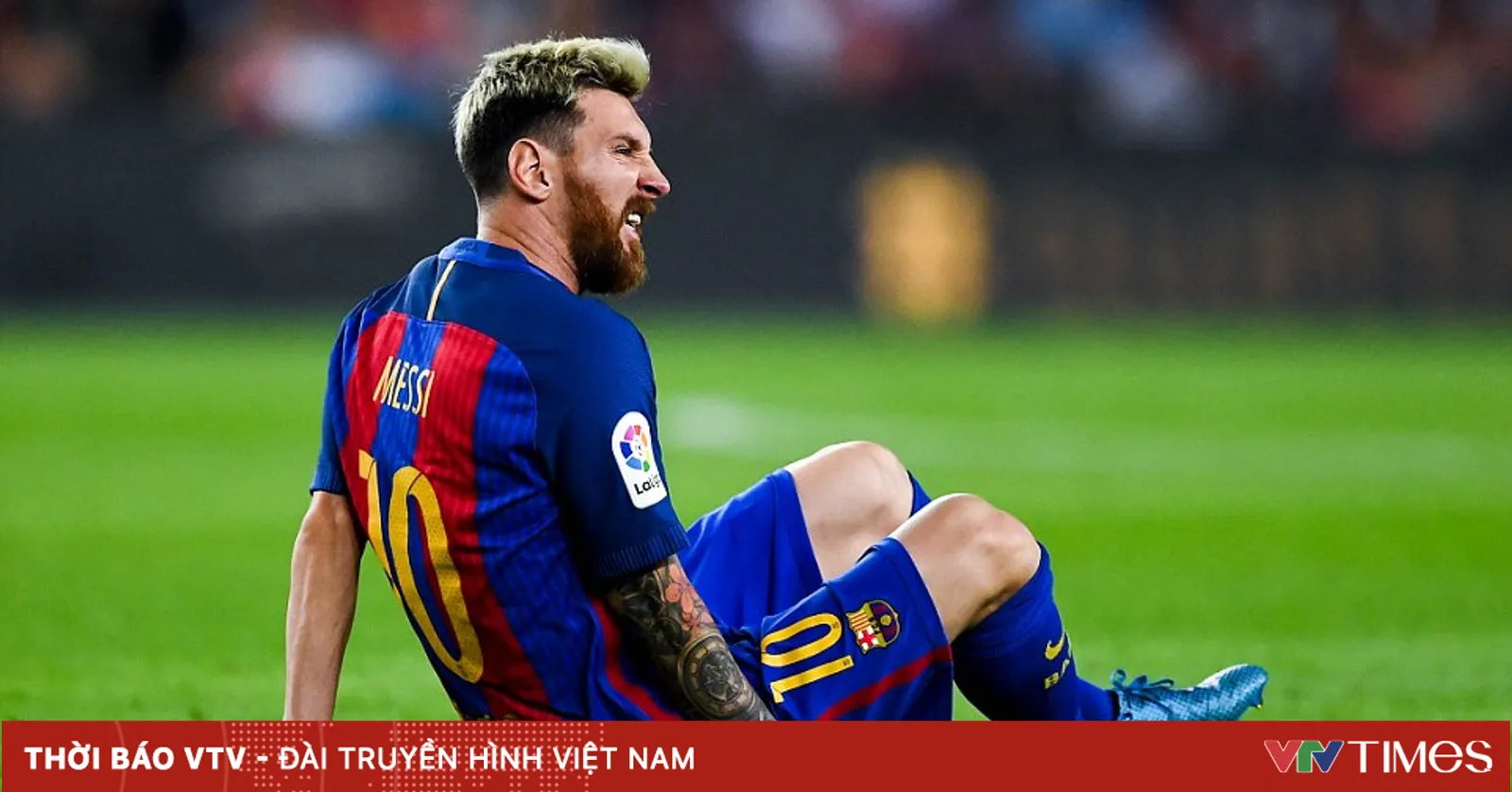Barcelona mất Messi gần một tháng vì chấn thương
