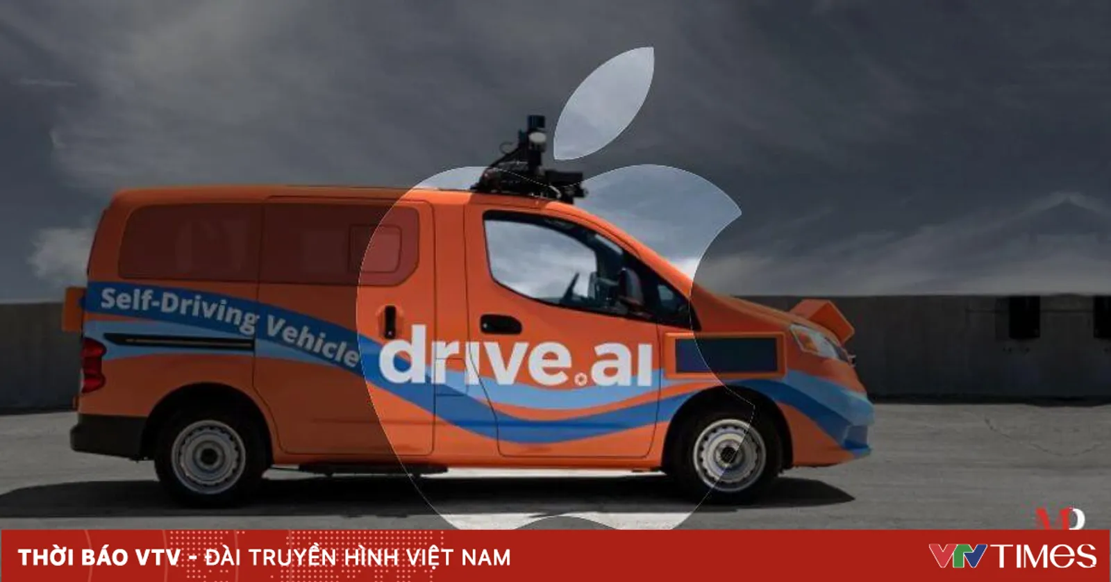Apple mua start-up xe tự lái Drive.ai