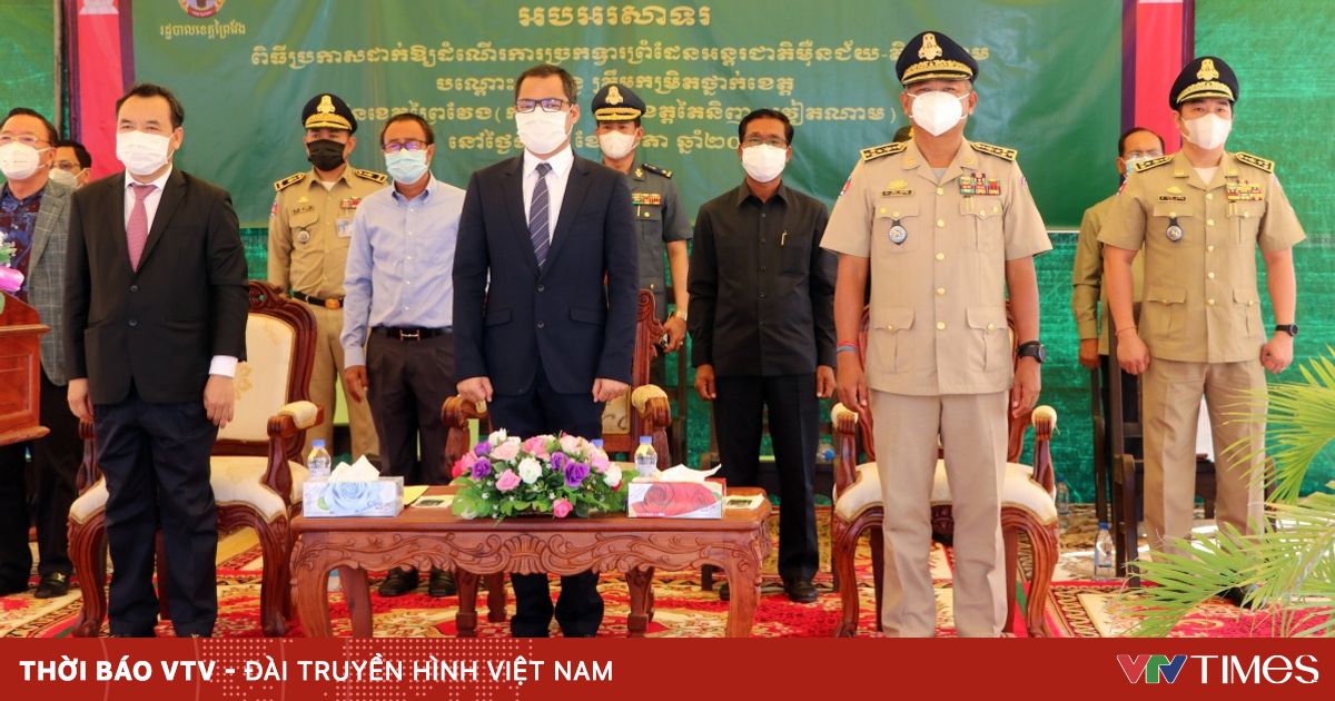 Khánh thành cửa khẩu quốc tế Tân Nam Meun Chey VTV.VN