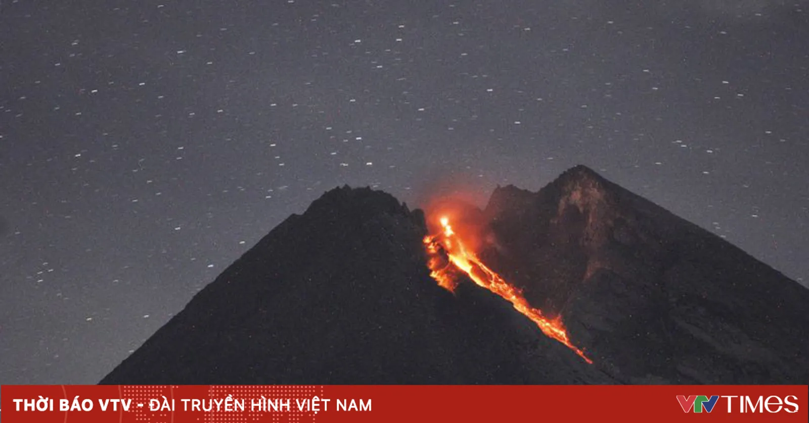 Núi lửa Merapi tại Indonesia phun trào, tro bụi cao 1.000 m