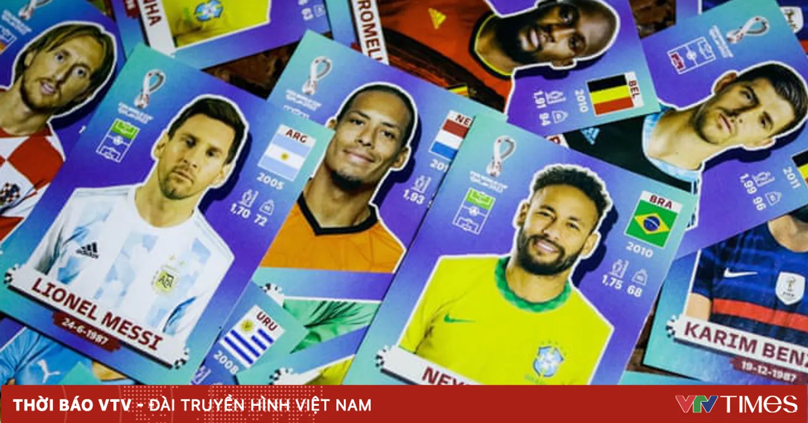 Cơn sốt Sticker Panini trước thềm FIFA World Cup 2022™