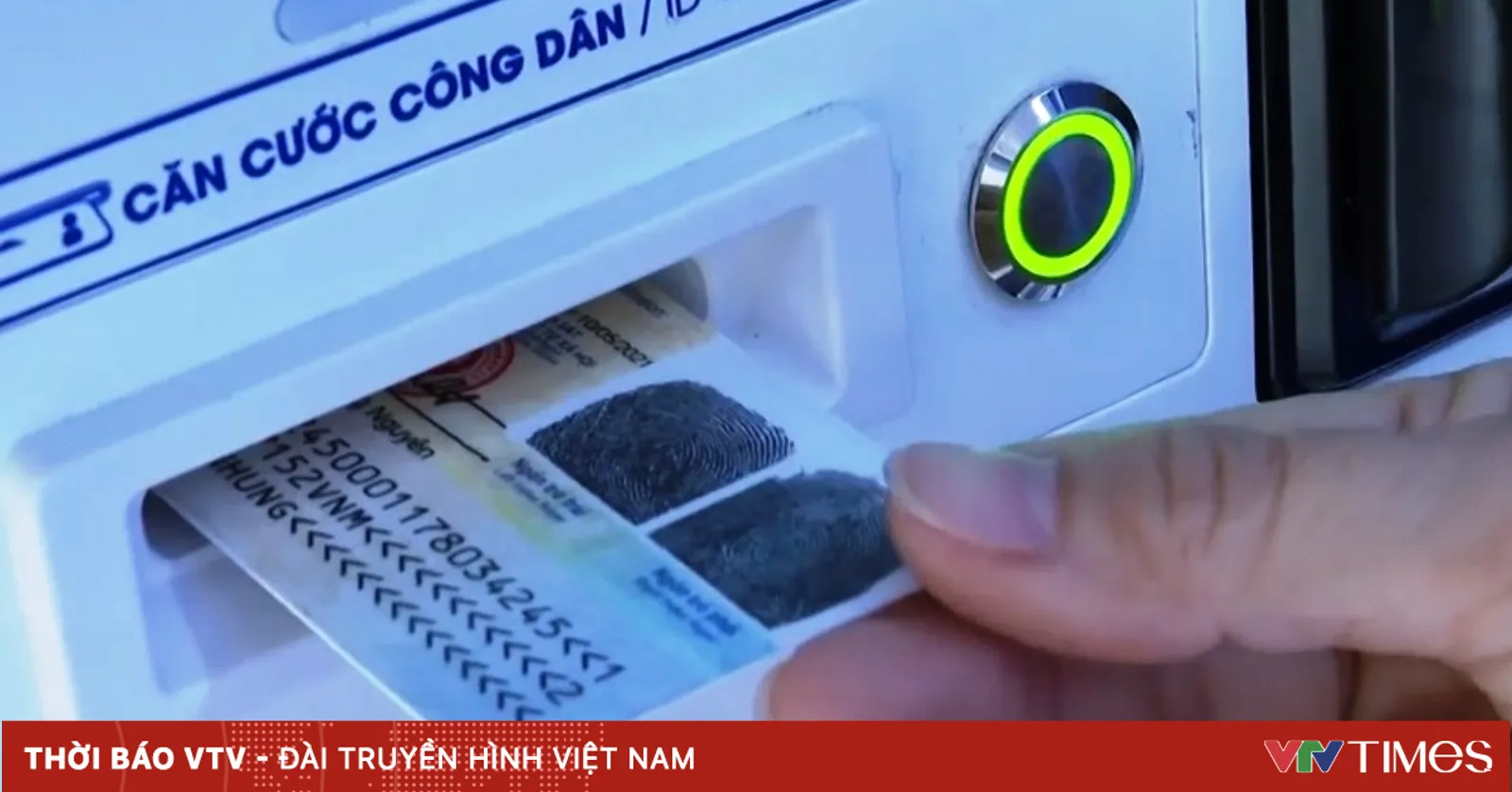 Trải nghiệm rút tiền bằng căn cước công dân gắn chip