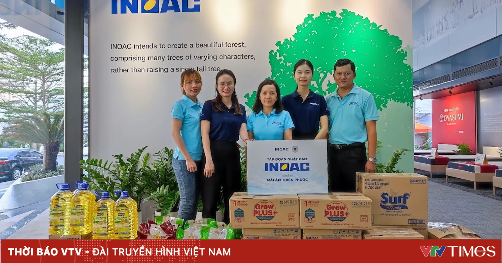 Tập đoàn Nhật Bản INOAC mang mùa xuân đến cho các bé tại Mái ấm Thiên Phước