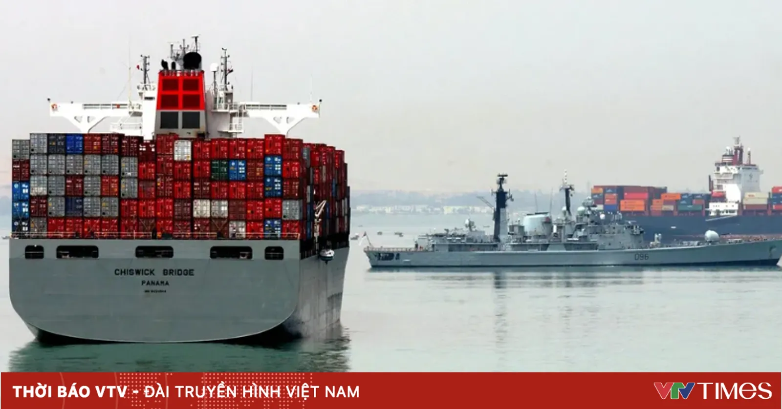 Số lượng tàu container qua Biển Đỏ và kênh đào Suez giảm 90%