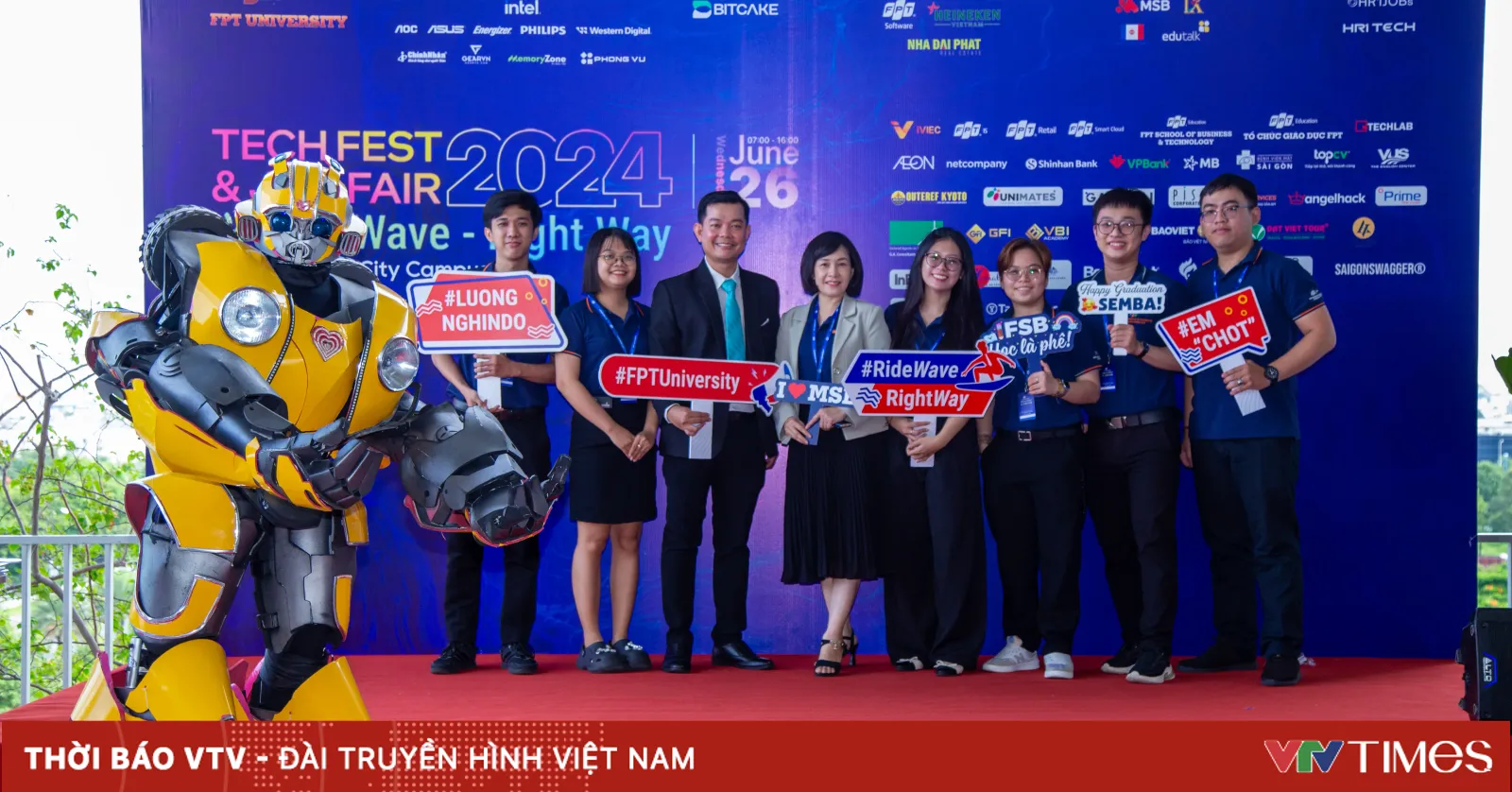 Trường Đại học FPT chào đón hơn 50 doanh nghiệp tham gia FPTU Tech Fest ...