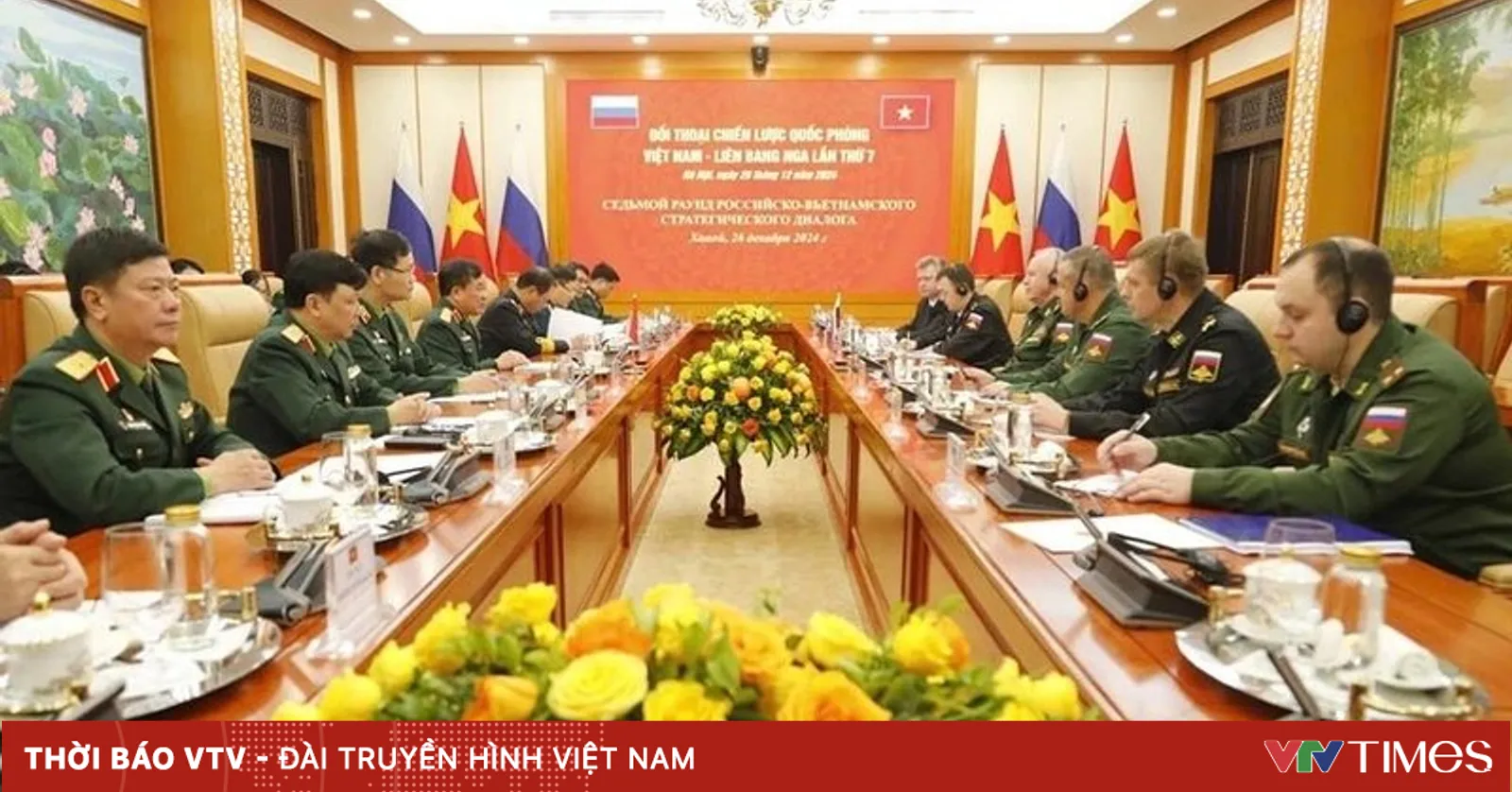 Seventh Vietnam-Russia defence strategic dialogue held in Hanoi