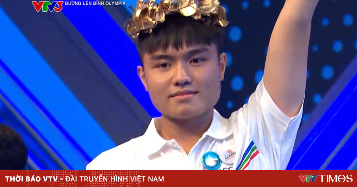 Nam sinh Hải Phòng giành vòng nguyệt quế Đường lên đỉnh Olympia
