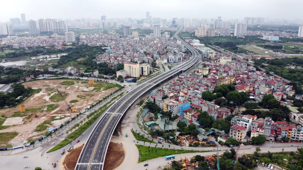 Thông xe tuyến đường Vành đai 3 trên cao đoạn Mai Dịch - Nam Thăng Long hơn 5.300 tỷ đồng - Ảnh 7.