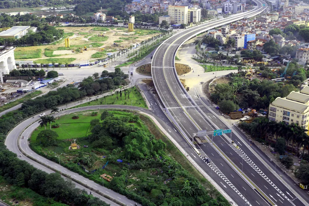 Thông xe tuyến đường Vành đai 3 trên cao đoạn Mai Dịch - Nam Thăng Long hơn 5.300 tỷ đồng - Ảnh 9.