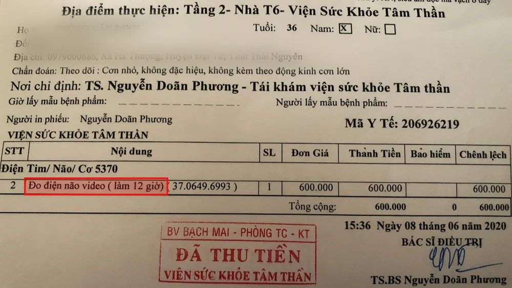 10 ngày đo điện não đồ video nhoay nhoáy... 116 ca: Có dấu hiệu lừa dối bệnh nhân! - Ảnh 5.