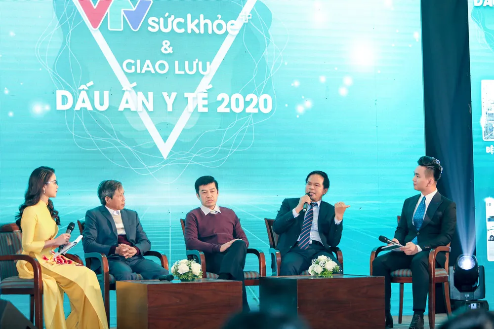 Toàn cảnh Lễ công bố Hệ sinh thái VTV Sức khỏe và giao lưu Dấu ấn Y tế 2020 - Ảnh 4.