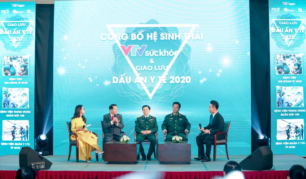 Toàn cảnh Lễ công bố Hệ sinh thái VTV Sức khỏe và giao lưu Dấu ấn Y tế 2020 - Ảnh 8.