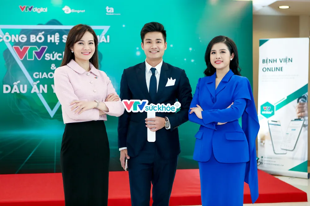 BTV Thu Hương và dàn MC rạng rỡ tại lễ công bố Hệ sinh thái VTV Sức khỏe - Ảnh 4.