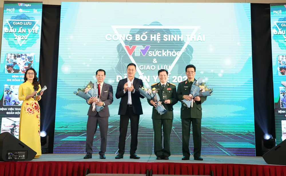 Toàn cảnh Lễ công bố Hệ sinh thái VTV Sức khỏe và giao lưu Dấu ấn Y tế 2020 - Ảnh 10.