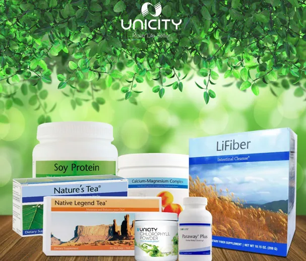 GIAO DIỆN TRANG THÔNG TIN CHÍNH THỨC CỦA UNICITY VIỆT NAM VỚI CÁC SẢN PHẨM NỔI BẬT