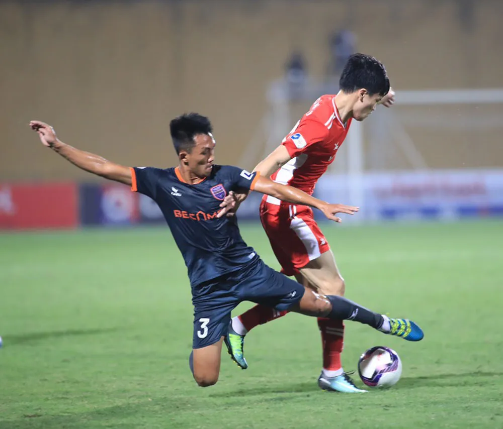 ẢNH: Quế Ngọc Hải trở lại ghi bàn, CLB Viettel có chiến thắng đầu tiên tại V.League 2021 - Ảnh 10.