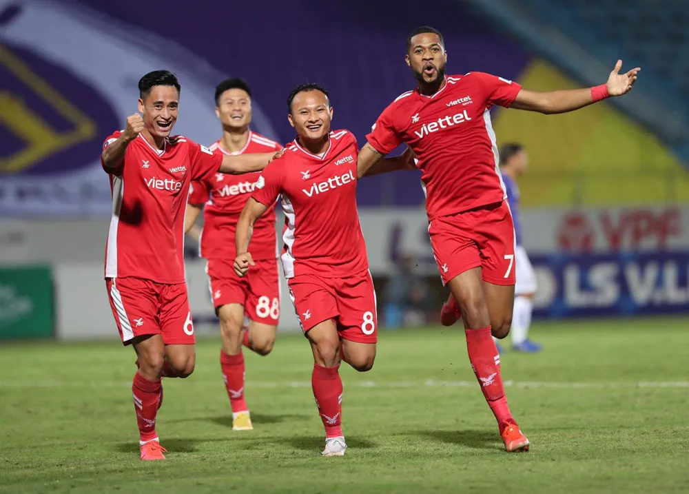 ẢNH: CLB Viettel lần đầu tiên thắng CLB Hà Nội trong trận derby thủ đô ở V.League - Ảnh 11.