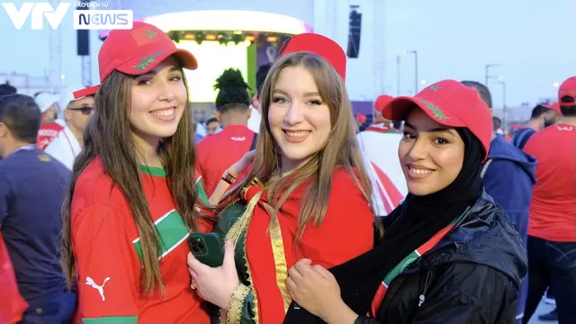 Nhan sắc cực phẩm của fan nữ Morocco tại World Cup 2022 - Ảnh 3.