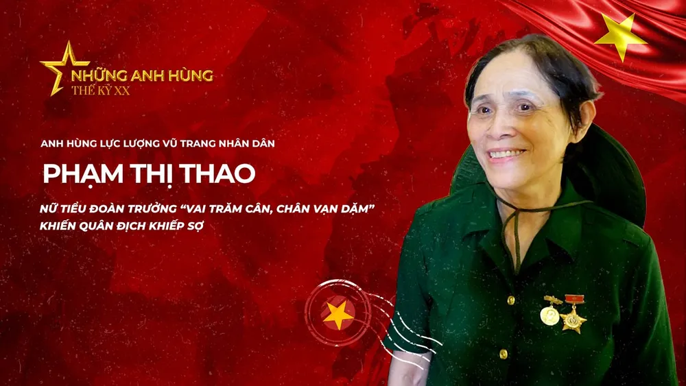 Anh hùng LLVTND Phạm Thị Thao - Nữ Tiểu đoàn trưởng Vai trăm cân, cân vạn dặm - Ảnh 14.