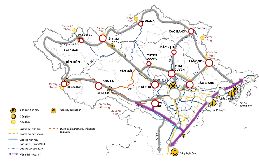 Đề xuất xây cao tốc, mở lối ra biển cho vùng núi phía Bắc - Ảnh 4.