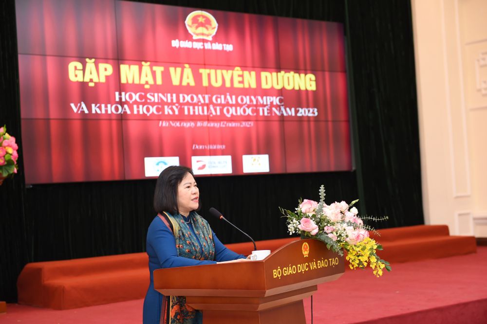 Học sinh đoạt giải Olympic và Khoa học Kỹ thuật quốc tế năm 2023 - Điểm sáng được quốc tế ghi nhận - Ảnh 5.