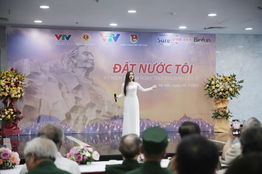 Hội Cựu chiến binh và Đoàn Thanh niên VTV tri ân liệt sĩ, gặp mặt thương binh và gia đình người có công - Ảnh 10.