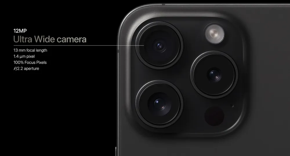 iPhone 15 Pro sở hữu khung titan, chip A17 Pro, nút mới Action, camera 48 MP, giá 999 USD - Ảnh 7.