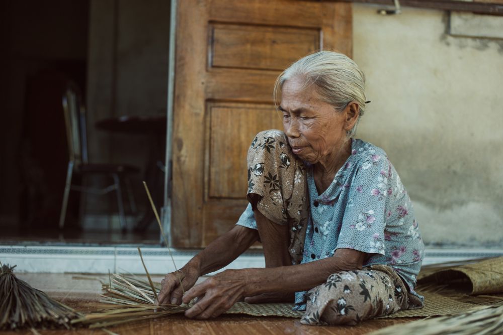 “Giữ lửa” làng nghề đệm bàng Phò Trạch - Ảnh 6.