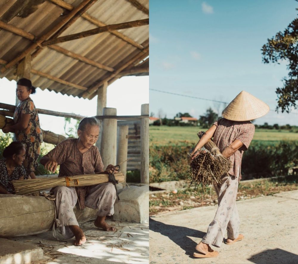 “Giữ lửa” làng nghề đệm bàng Phò Trạch - Ảnh 9.