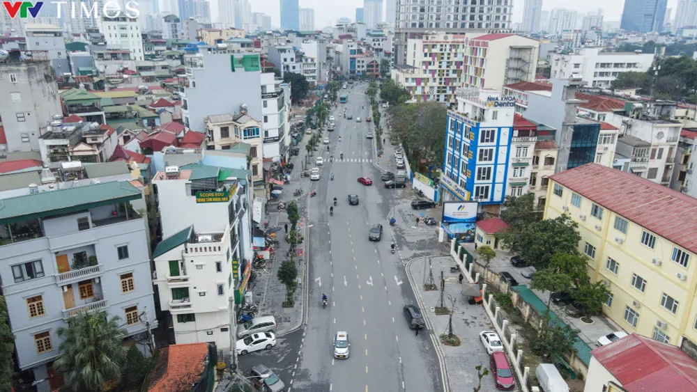 Cây xanh trên đường Huỳnh Thúc Kháng kéo dài chết khô, trơ trụi do thiếu chăm sóc? - Ảnh 1.