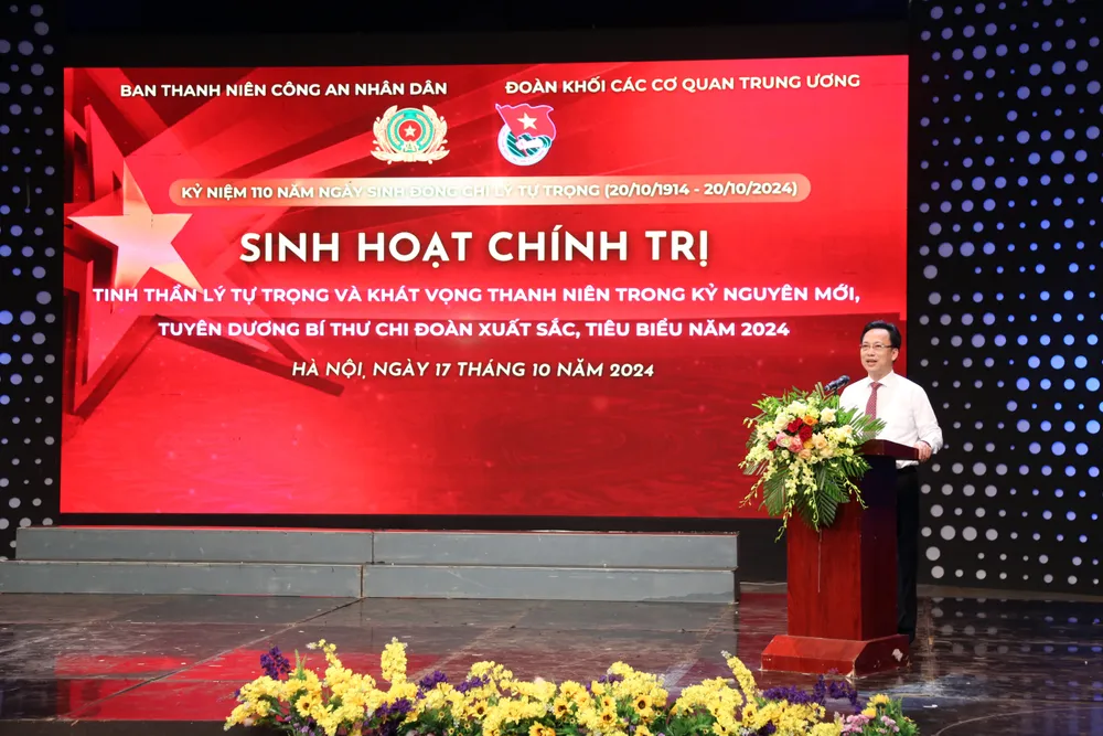 Tuyên dương 60 Bí thư Chi đoàn tiêu biểu năm 2024 - Ảnh 4.