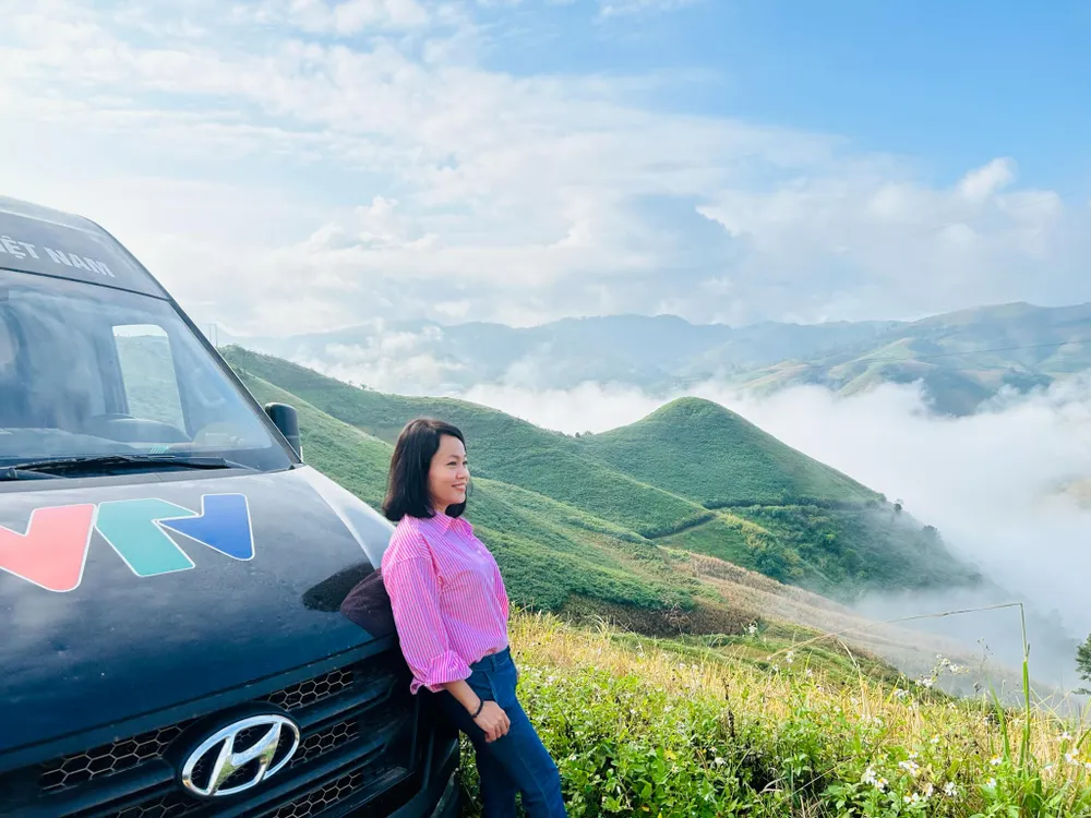 Kim Huyền tiết lộ lý do nhận vai chị Nhớ của “Không thời gian” - Ảnh 4. Kim Huyền tiết lộ lý do nhận vai chị Nhớ của “Không thời gian” - Ảnh 4.