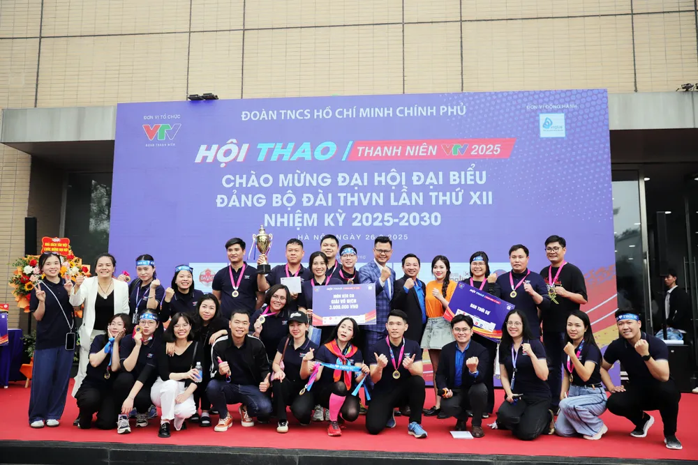 Hội thao Thanh niên VTV 2025: Sôi nổi các hoạt động chào Tháng Thanh niên - Ảnh 5.