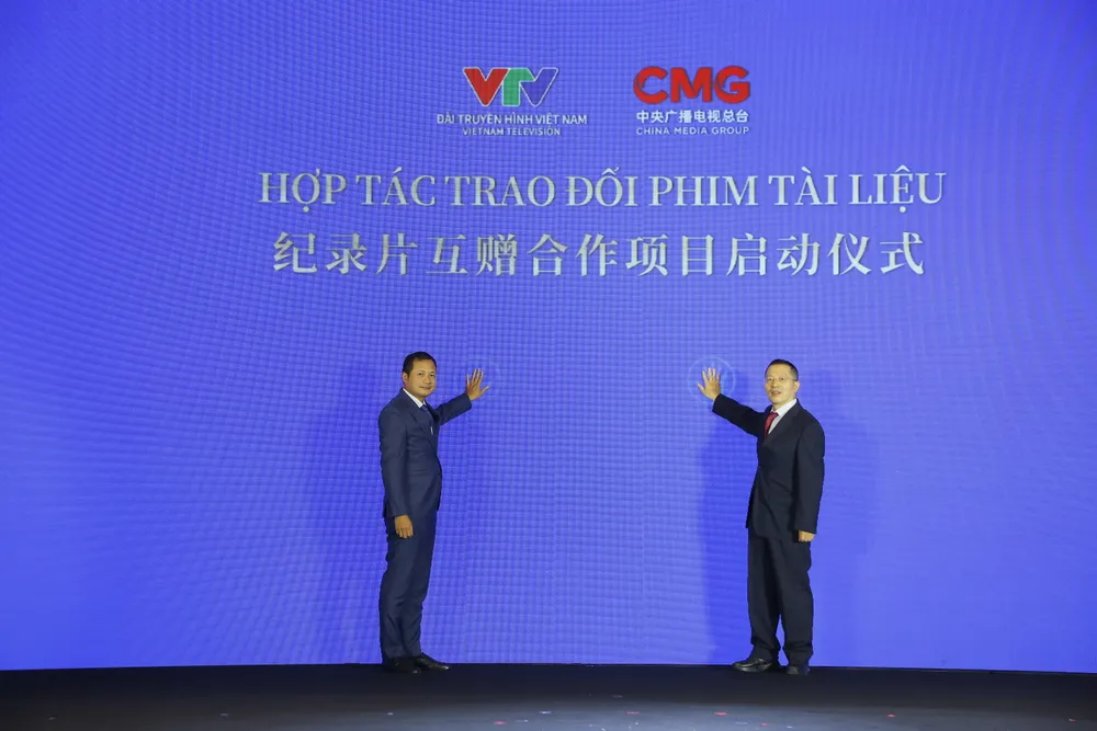 C&ocirc;ng bố Hợp t&aacute;c VTV - CMG kỷ niệm 75 năm Thiết lập quan hệ ngoại giao v&agrave; Năm Giao lưu Nh&acirc;n văn Việt - Trung - Ảnh 5.
