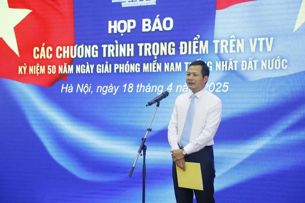 Các chương trình kỷ niệm 50 năm Giải phóng miền Nam trên VTV: Đa dạng, sinh động và trải rộng trên các kênh sóng - Ảnh 2.