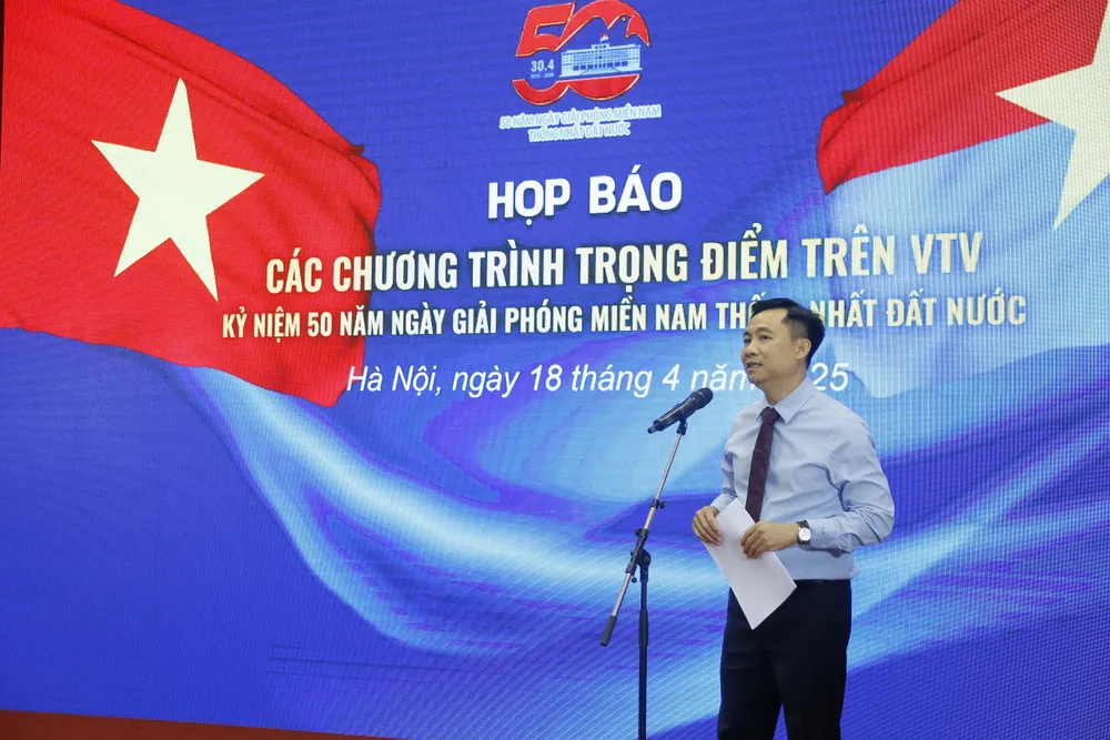 Các chương trình kỷ niệm 50 năm Giải phóng miền Nam trên VTV: Đa dạng, sinh động và trải rộng trên các kênh sóng - Ảnh 1.