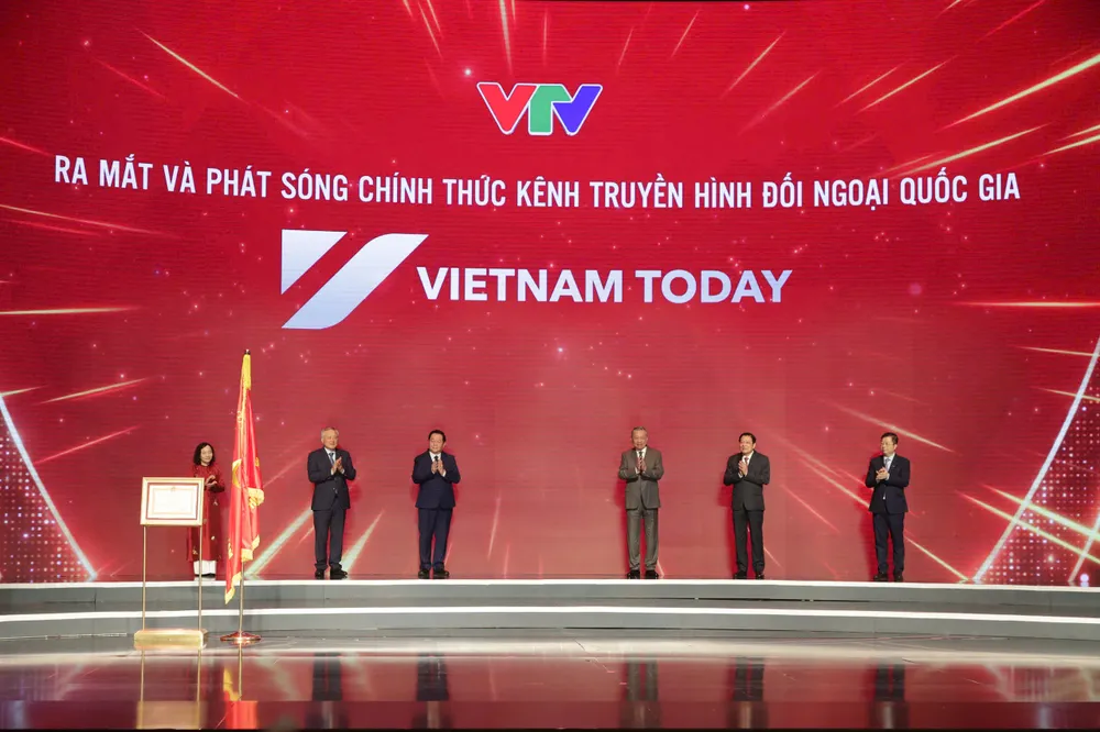 Tổng Bí thư Tô Lâm trao Huân chương Lao động hạng Nhất cho Đài Truyền hình Việt Nam - Ảnh 8.