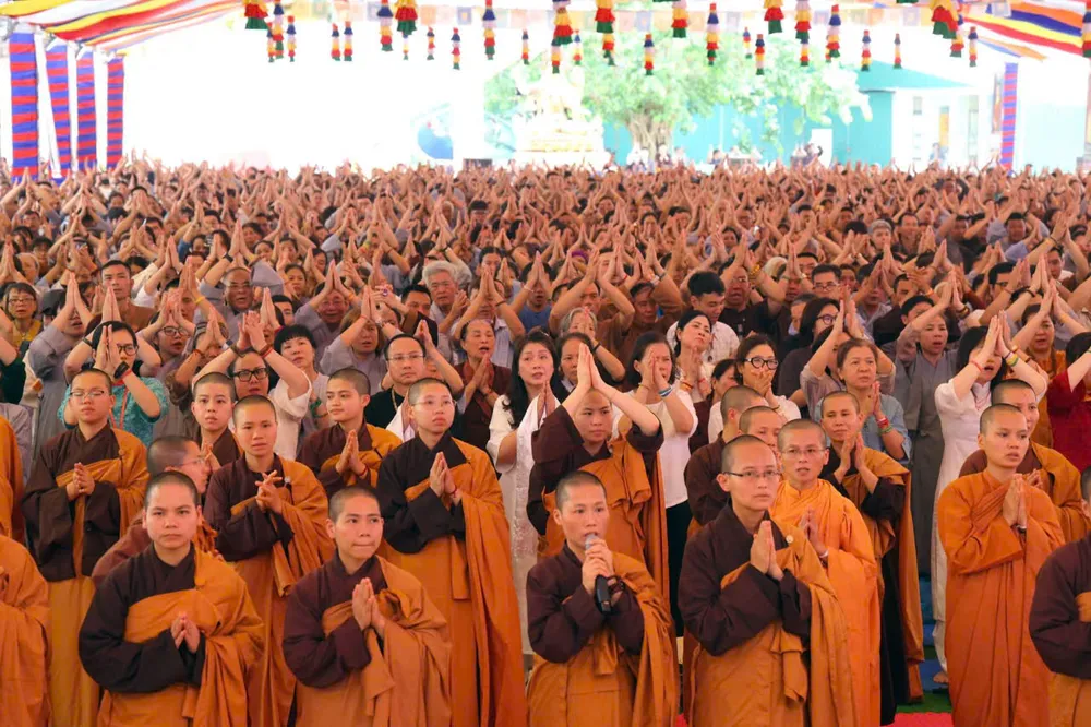 Pháp hội Bảo tháp Tây Thiên 2026: Nhìn lại hành trình lan tỏa thông điệp hòa bình- Ảnh 5.