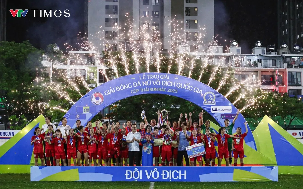 TP Hồ Chí Minh I xác lập kỷ lục đăng quang tại Giải bóng đá nữ quốc gia 2025
