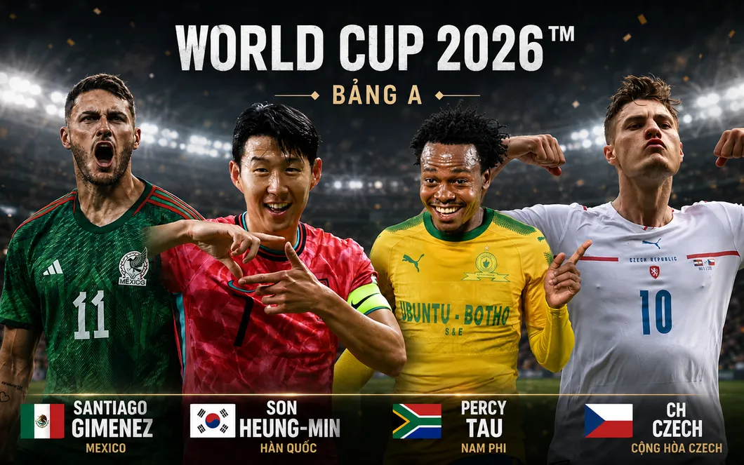 Bảng A World Cup 2026™: Mexico rộng cửa, Hàn Quốc đủ sức tạo khác biệt?