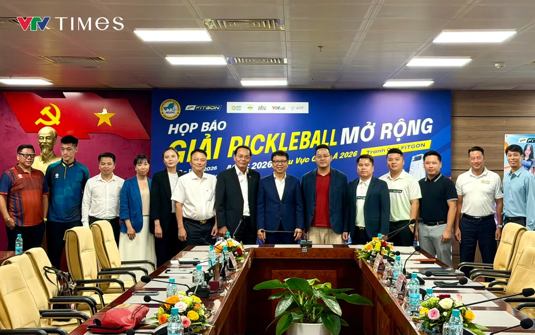 Giải Pickleball châu Á Mở rộng 2026 trở lại với giải thưởng gần 1.5 tỷ đồng