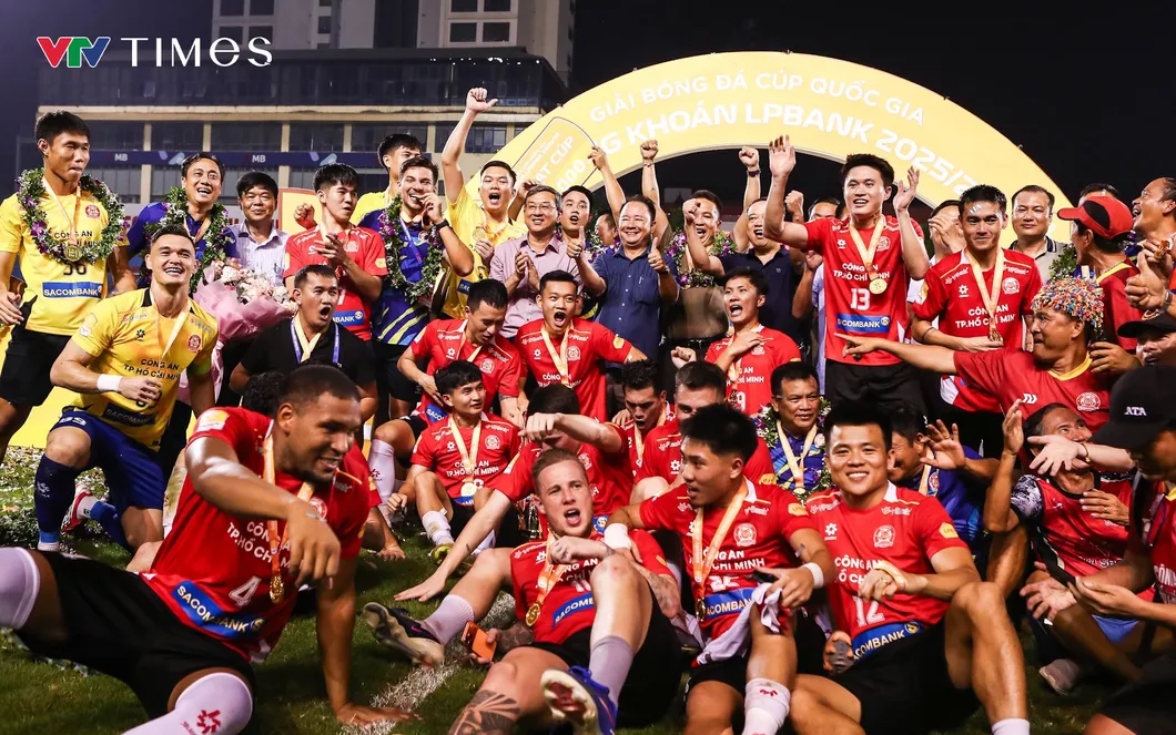Công an TP Hồ Chí Minh vô địch Cúp Quốc gia sau hơn 2 thập kỷ