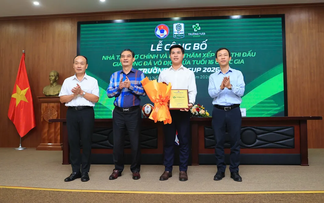 Thêm sân chơi cho lứa cầu thủ U16: 10 CLB tham dự, thi đấu từ tháng 8-10/2026